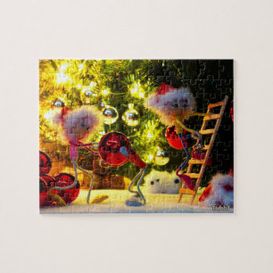 Puzzle Un regard humoristique des Fubby sur la déco de No