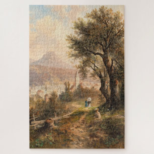 Puzzle Un regard sur le mauvais Aussee - Emil Barbarini
