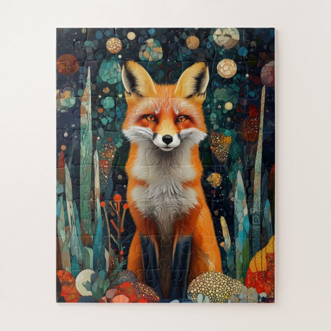 Puzzle Un renard rouge (Vertical)