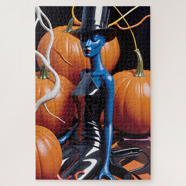 Puzzle Un rêve d'Halloween - Ken Gage Art (Vertical)
