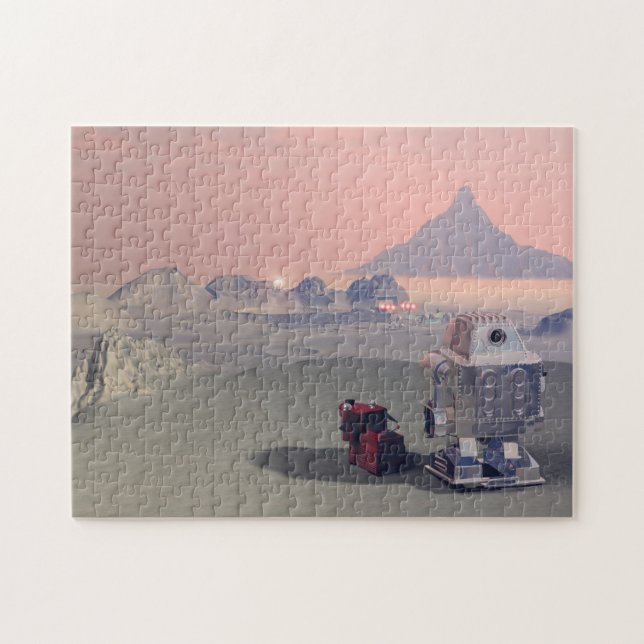 Puzzle Un robot et son chien 2 (Horizontal)