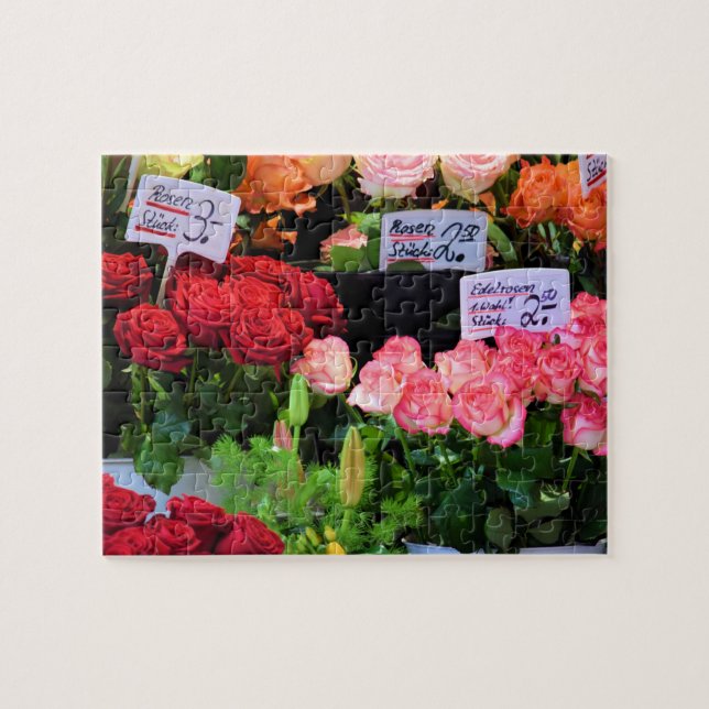 Puzzle Un Rose est un Rose est un Rose - 8x10 - 110 pcs. (Horizontal)