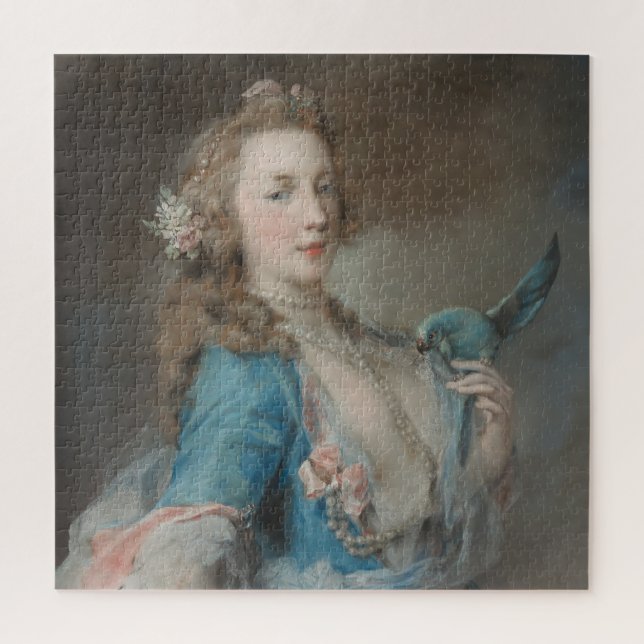 Puzzle Un selfie avec mon perroquet (Vertical)