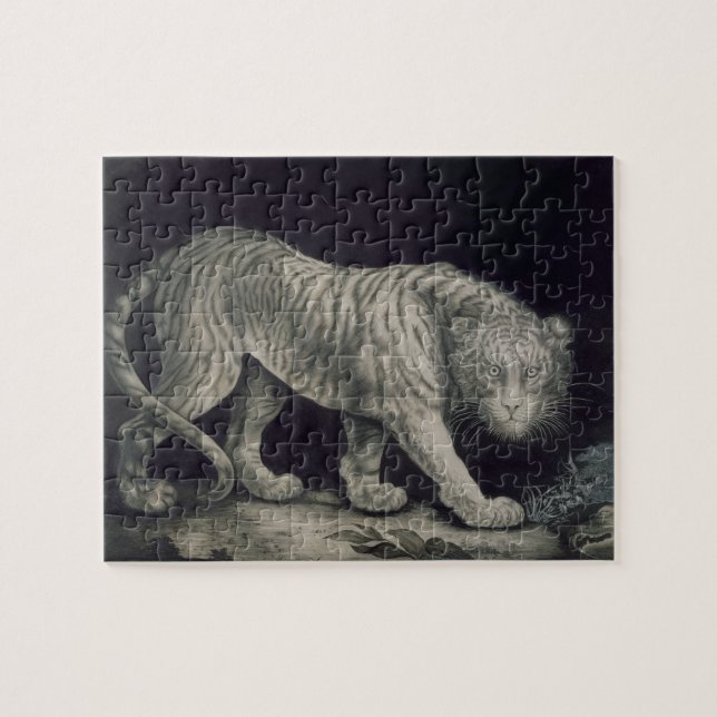 Puzzle Un tigre de vagabondage (crayon sur le papier) (Horizontal)