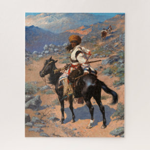 Puzzle Un trappeur indien par Frederic Remington