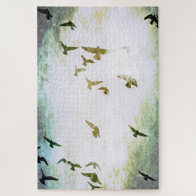 Puzzle Un vol d'oiseaux (Vertical)