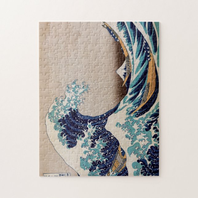 Puzzle Under the Great Wave off Kanagawa (Vertical)