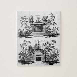 Puzzle Une alcôve et une retraite fraîche, de 'Chinois