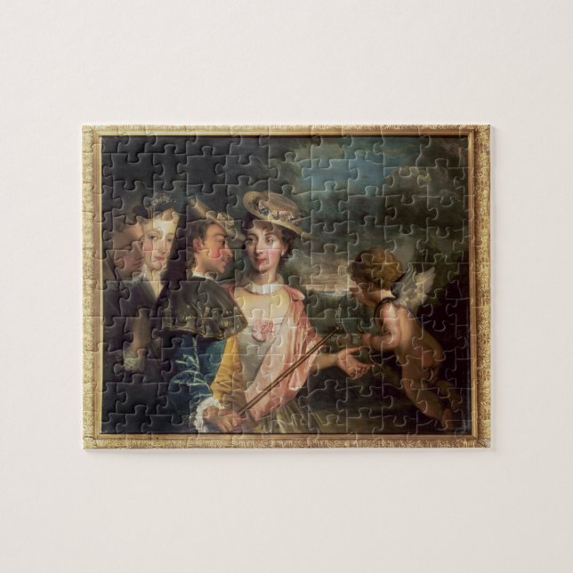 Puzzle Une allégorie de cour (Horizontal)