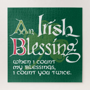 Puzzle Une bénédiction irlandaise
