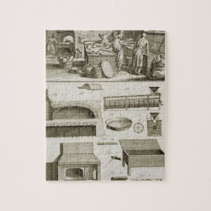 Puzzle Une boulangerie et un équipement de cuisson, du