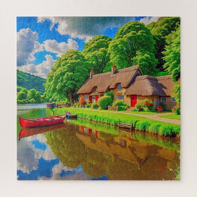 Puzzle Une campagne sereine (Vertical)