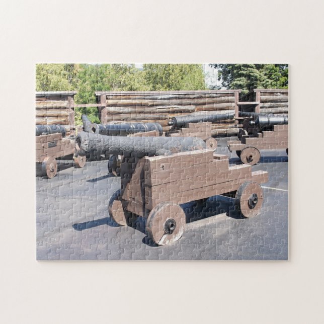 Puzzle Une collection de canons (Horizontal)