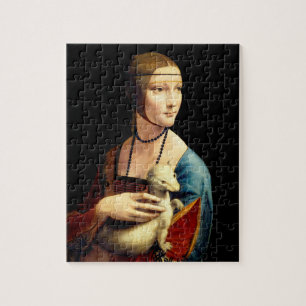 Puzzle Une dame avec une mine par Leonardo Da Vinci