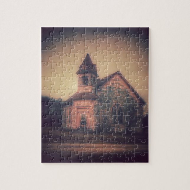 Puzzle Une église abandonnée (Vertical)