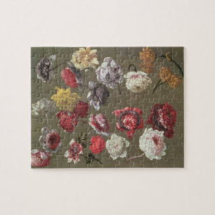 Puzzle Une étude des pivoines (huile sur la toile)