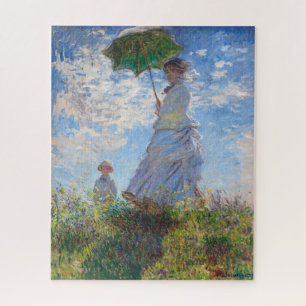 Puzzle Une femme avec un parasol   Monet