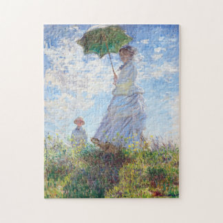 Puzzle Une femme avec un parasol par Claude Monet