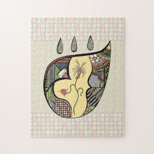 Puzzle Une Fleur au coeur du casse-tête