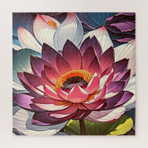 Puzzle Une fleur de lotus