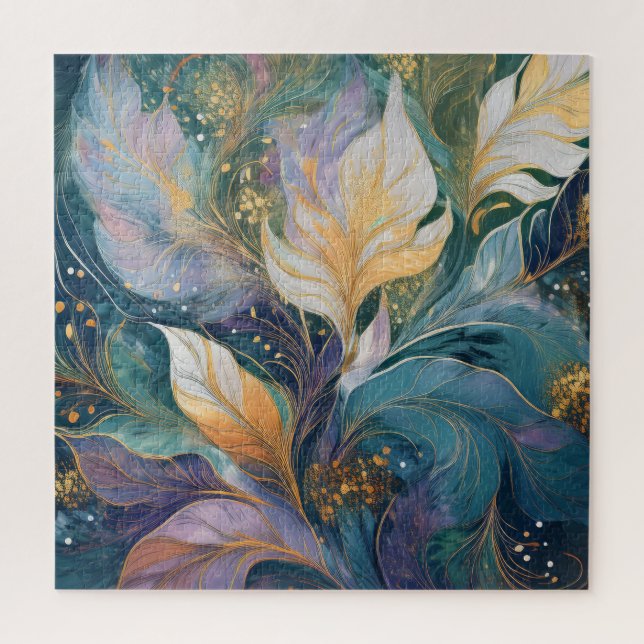 Puzzle une fleur qui demande calme et argent en famille (Vertical)