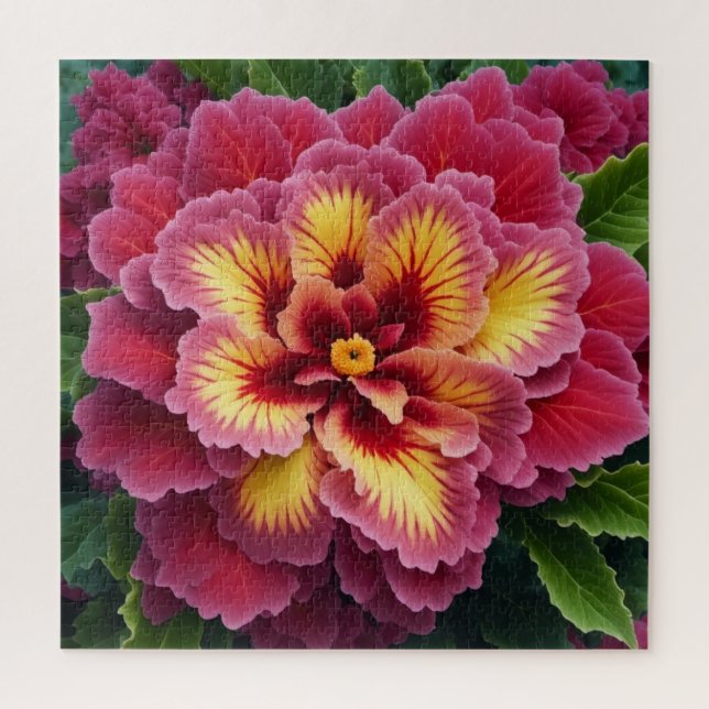 Puzzle Une fleur rayonnante (Vertical)
