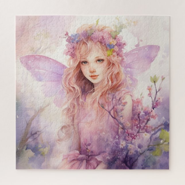 Puzzle Une jolie fée printanière (Vertical)
