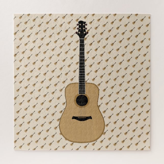 Puzzle Une jolie guitare (Vertical)