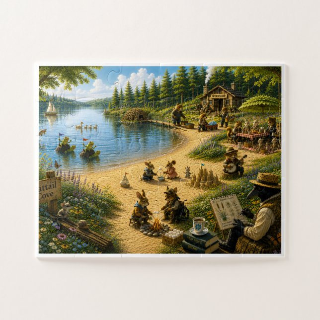 Puzzle Une journée d'été à Cattail Cove (Horizontal)