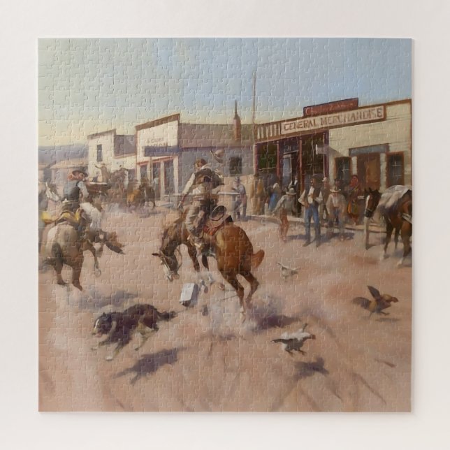 Puzzle « Une journée tranquille à Utica » par Charles M R (Vertical)