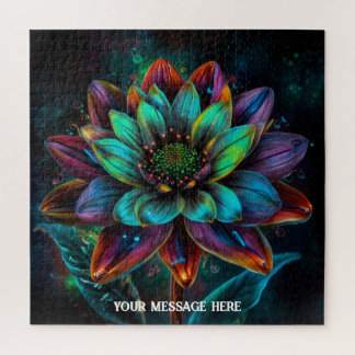 Puzzle Une magnifique grande fleur exotique en fleurs