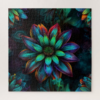 Puzzle Une magnifique grande fleur exotique en fleurs