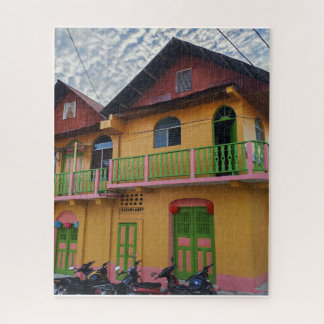 Puzzle Une maison lumineuse et colorée