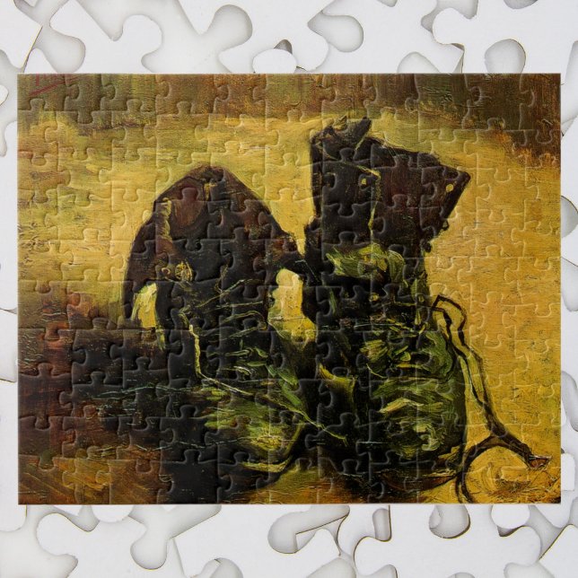 Puzzle Une paire de chaussures par Vincent van Gogh (Créateur téléchargé)