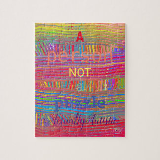 Puzzle Une personne qui n'est pas un casse-tête - L'autis