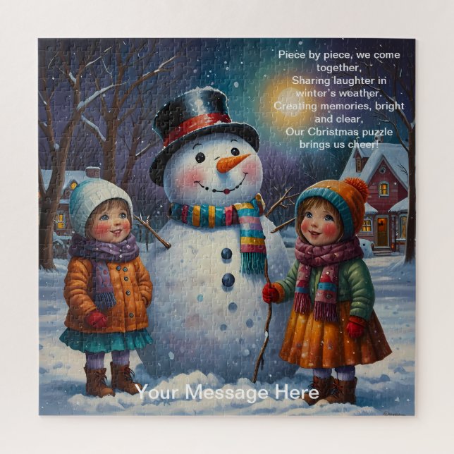 Puzzle Une saison de joie et de magie de Noël (Vertical)