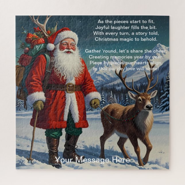 Puzzle Une saison de joie et de magie de Noël (Vertical)