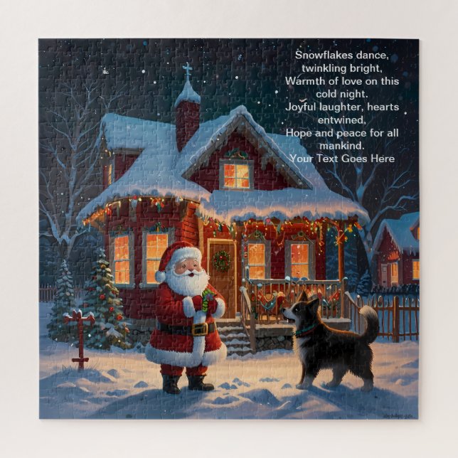 Puzzle Une Saison de Joie et Magie de Noël (Vertical)