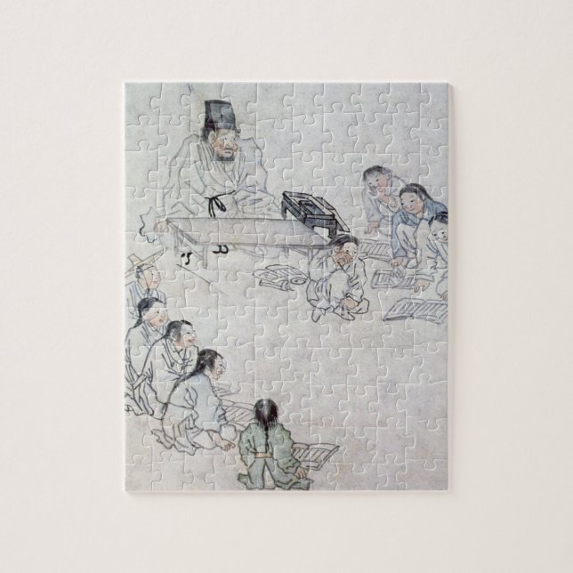 Puzzle Une salle de classe confucéenne (Sodang) (copie de (Vertical)