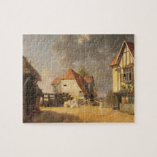 Puzzle Une scène "de la domestique du moulin", 1765