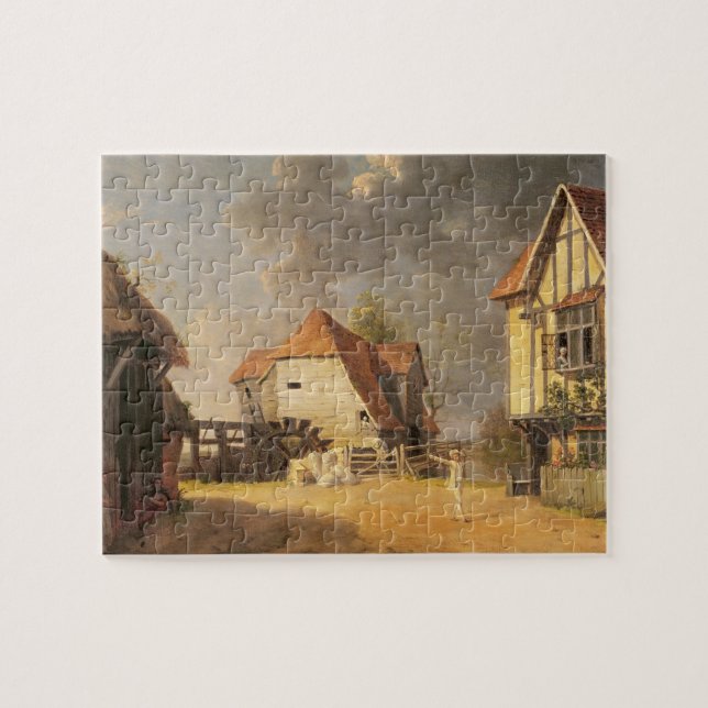 Puzzle Une scène "de la domestique du moulin", 1765 (Horizontal)