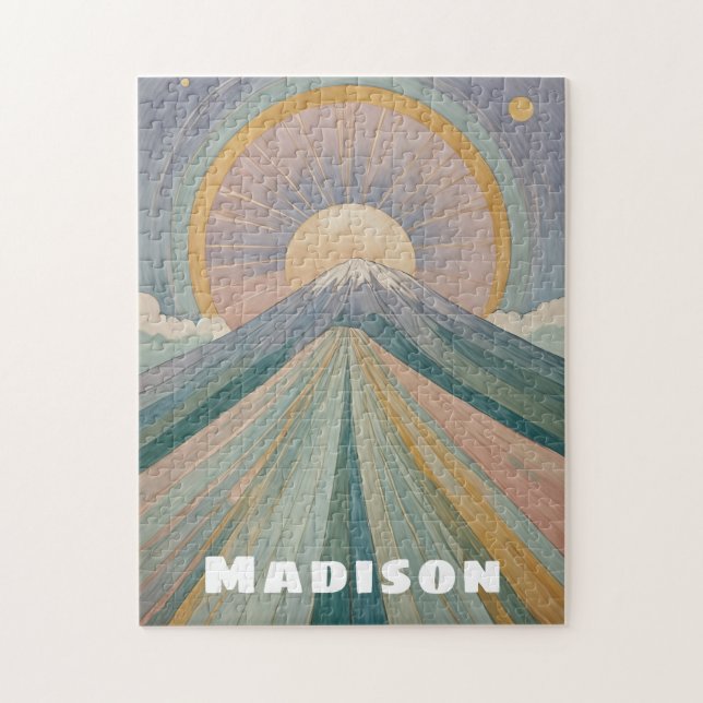 Puzzle Une Serenade Volcanique Personnalisée (Vertical)