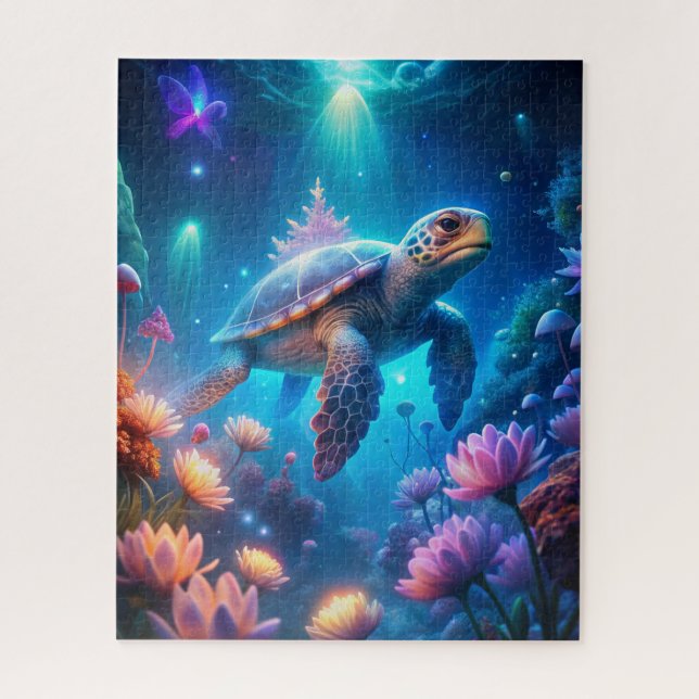 Puzzle Une tortue (Vertical)