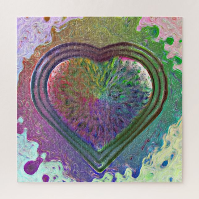 Puzzle Une touche d'amour (Vertical)