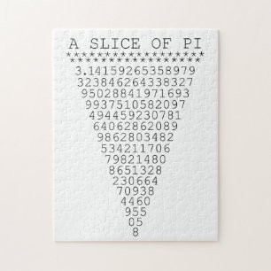 Puzzle Une tranche de chiffres de pi