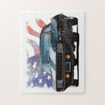 Une voiture américaine de muscle