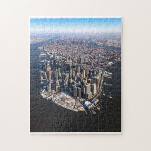 Puzzle Une vue aérienne époustouflante de la ville de New