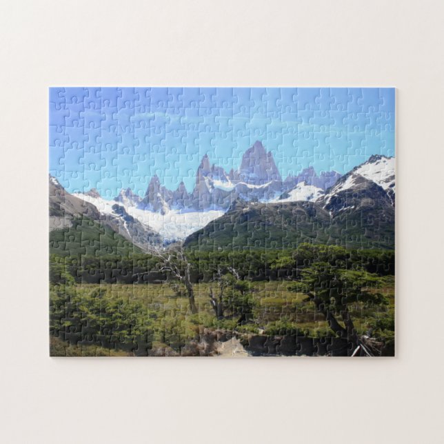 Puzzle Une vue de bâti Fitz Roy (Horizontal)
