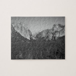 Puzzle Une vue de la vallée de Yosemite dans Yosemite