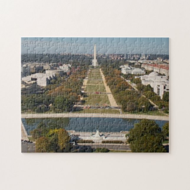 Puzzle Une vue de paysage de Washington DC (Horizontal)